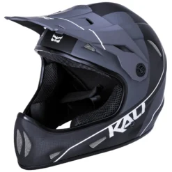 Kali Alpine Carbon Pulse Full Face MTB Helmet - Matt Black/Green -Sportfu Bike Gear Shop 15215 zz k0211020224 1