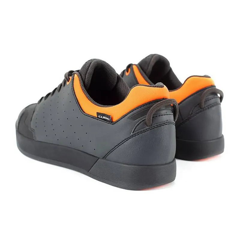 Cube GTY Maze Flat Pedal MTB Shoes - Grey/Orange 1 Cube GTY Maze Flat Pedal MTB Shoes - Grey/Orange