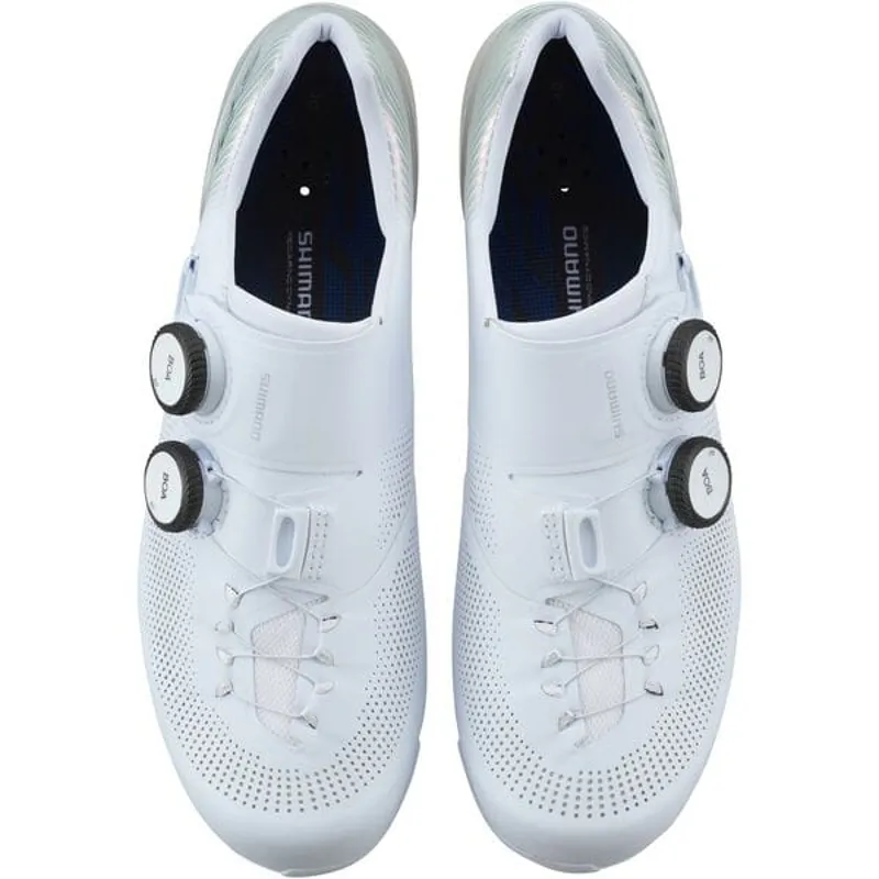 Shimano S-PHYRE RC9W Women's Road Shoes - White 4 Shimano S-PHYRE RC9W Women's Road Shoes - White - Image 4