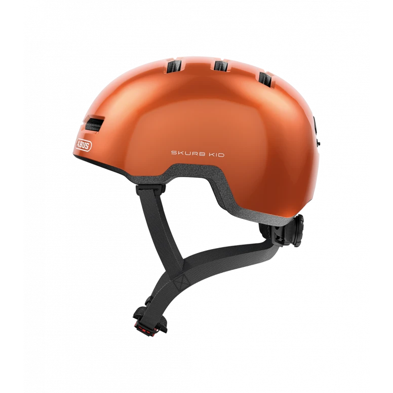 Abus Skurb Kids BMX Helmet - Red 9 Abus Skurb Kids BMX Helmet - Red - Image 9