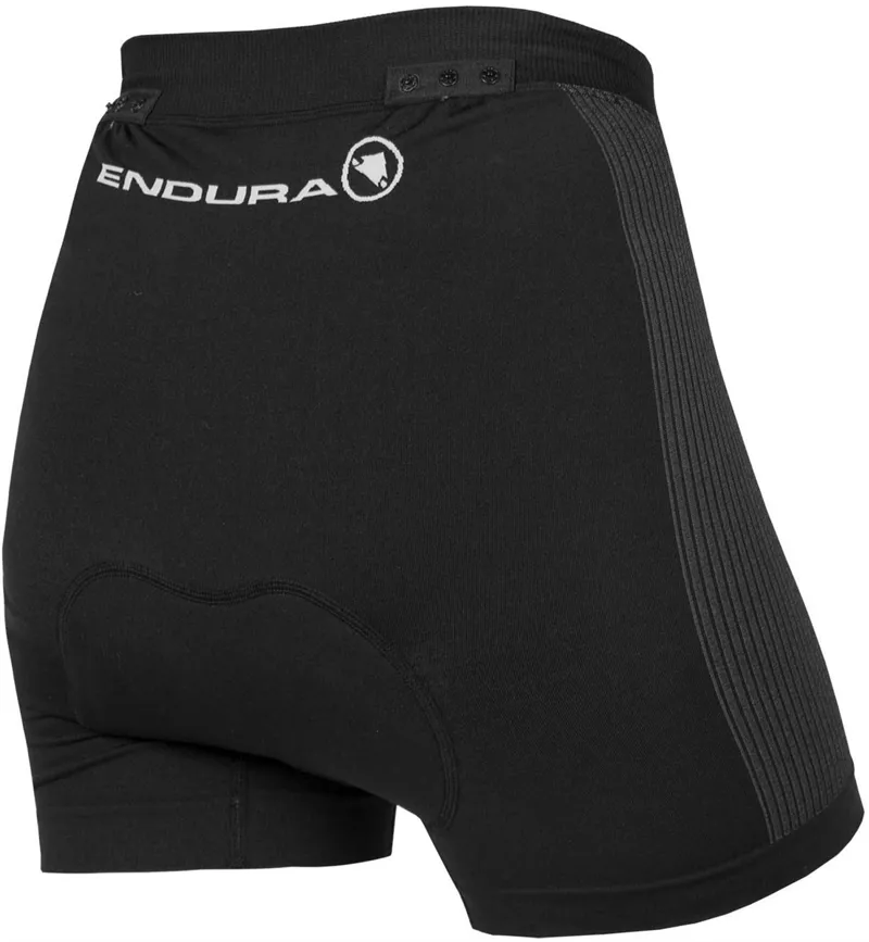 Endura Womens Engineered Padded Boxer With Clickfast - Black 2 Endura Womens Engineered Padded Boxer With Clickfast - Black - Image 2