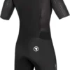 Endura QDC D2Z Short Sleeve Tri Suit II With SST - Black