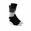 100 Percent Trio Casual Men's Socks - Black