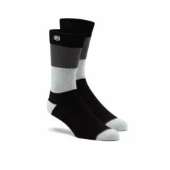 100 Percent Trio Casual Men's Socks - Black