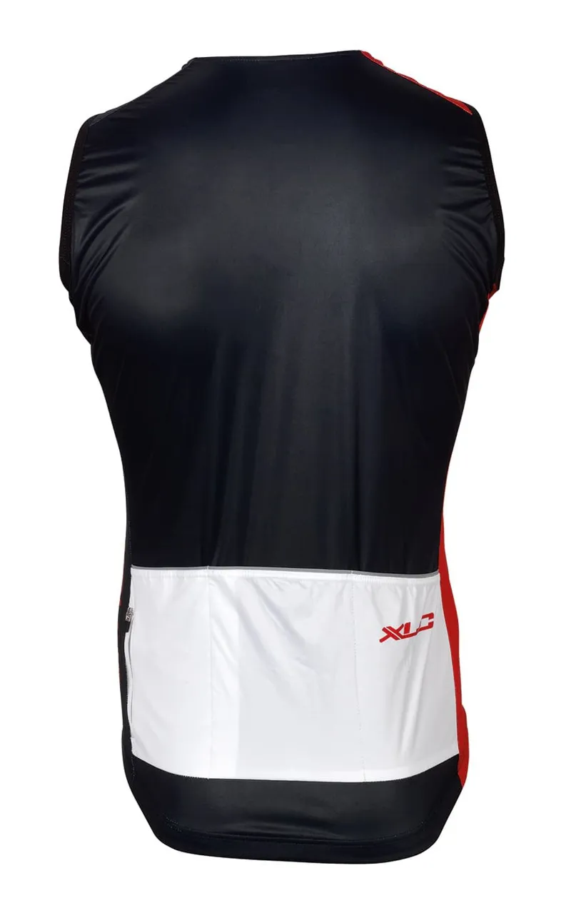 XLC JE-W08 Race Gillet - Blue/Red/White 2 XLC JE-W08 Race Gillet - Blue/Red/White - Image 2
