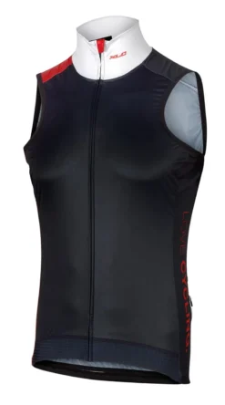 XLC JE-W08 Race Gillet - Blue/Red/White
