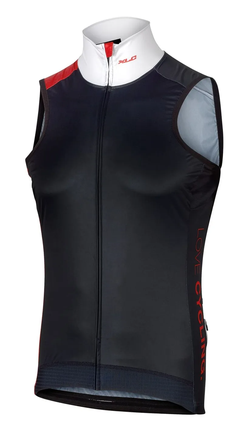 XLC JE-W08 Race Gillet - Blue/Red/White 1 XLC JE-W08 Race Gillet - Blue/Red/White