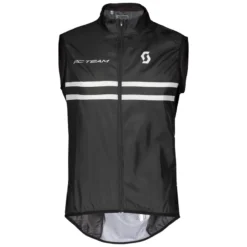 Scott RC Team Windbreaker Vest - Sulphur Yellow/Black