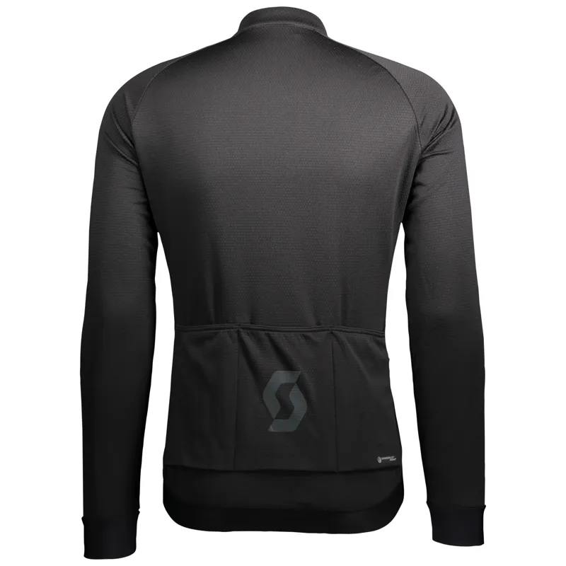 Scott RC Warm Men's Long Sleeve Jersey - Black 3 Scott RC Warm Men's Long Sleeve Jersey - Black - Image 3