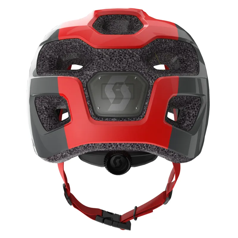 Scott Spunto Junior Helmet - 50-56cm - Grey/Red RC 5 Scott Spunto Junior Helmet - 50-56cm - Grey/Red RC - Image 5
