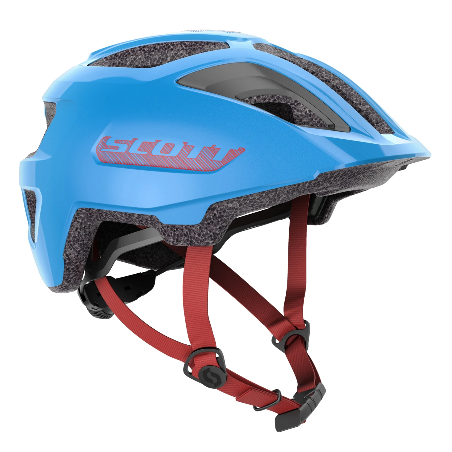 Scott Spunto Junior Helmet - 50-56cm - Grey/Red RC 6 Scott Spunto Junior Helmet - 50-56cm - Grey/Red RC - Image 6