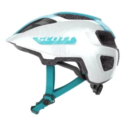 Scott Spunto Junior Helmet - 50-56cm - Pearl White/Breeze Blue -Sportfu Bike Gear Shop 2752326931222 2