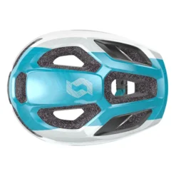 Scott Spunto Junior Helmet - 50-56cm - Pearl White/Breeze Blue -Sportfu Bike Gear Shop 2752326931222 3