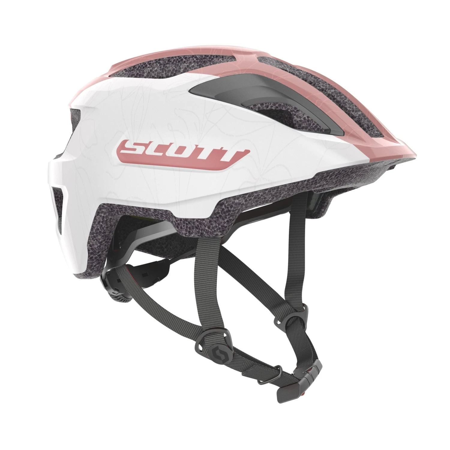 Scott Spunto Junior Helmet - 50-56cm - Grey/Red RC 8 Scott Spunto Junior Helmet - 50-56cm - Grey/Red RC - Image 8