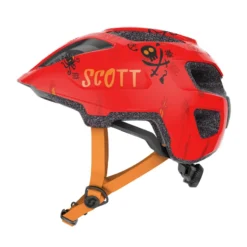 Scott Spunto Kids Helmet - 46-52cm - Florida Red -Sportfu Bike Gear Shop 2752356909222 2