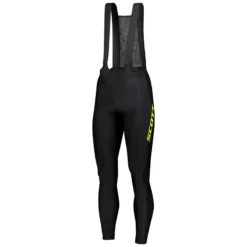 Scott RC Pro Bib Tights Without Pad - Black/Sulphur Yellow