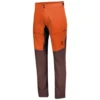 Scott Trail MTN Tech Trousers - Orange Pumpkin/Maroon Red
