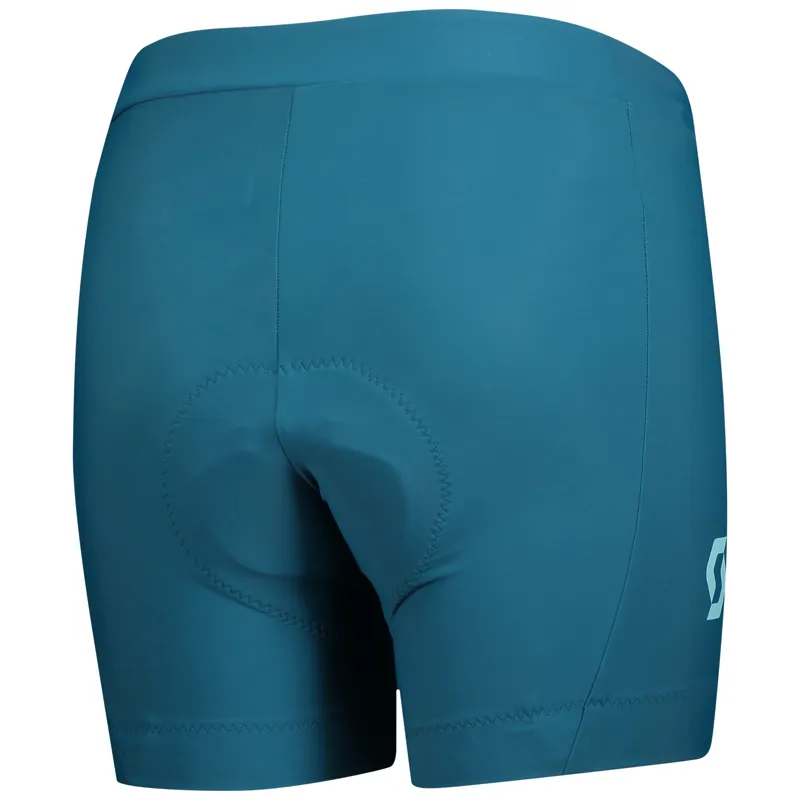 Scott Endurance 20 ++ Womens Lycra Shorts - Lunar Blue/Stream Blue 2 Scott Endurance 20 ++ Womens Lycra Shorts - Lunar Blue/Stream Blue - Image 2