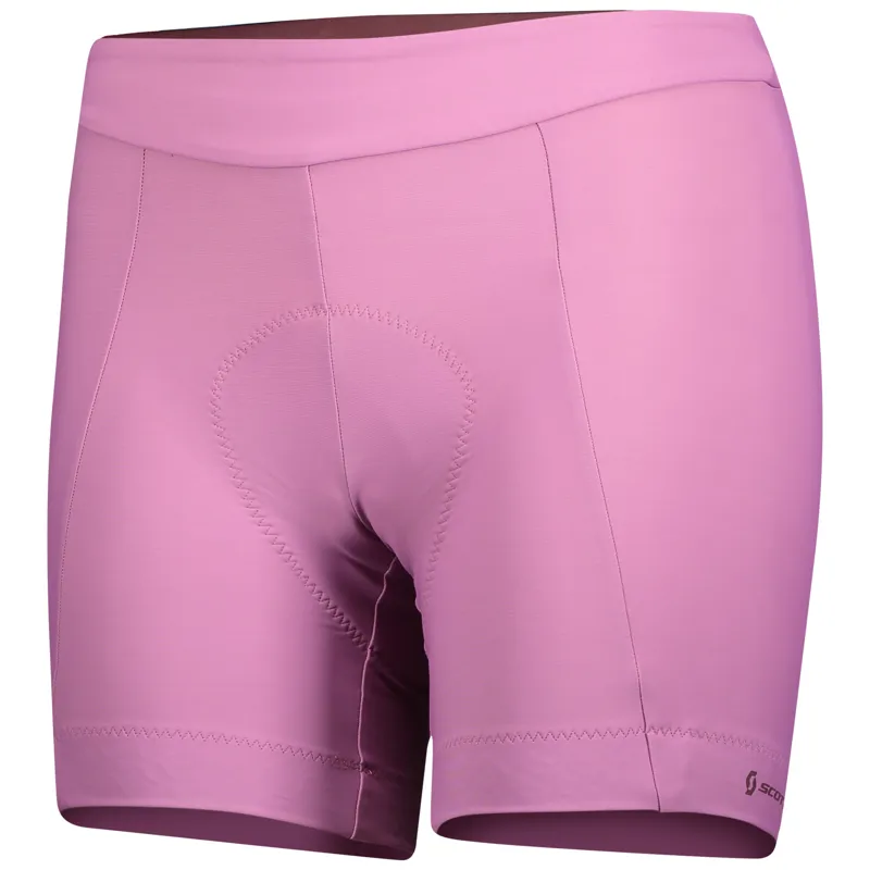 Scott Endurance 20 ++ Womens Lycra Shorts - Cassis Pink/Maroon Red 2 Scott Endurance 20 ++ Womens Lycra Shorts - Cassis Pink/Maroon Red - Image 2