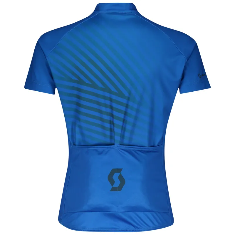 Scott RC Team Short Sleeve Junior Jersey - Skydive Blue/Nightfall Blue 2 Scott RC Team Short Sleeve Junior Jersey - Skydive Blue/Nightfall Blue - Image 2