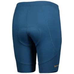 Scott Endurance 10 +++ Womens Lycra Shorts - Lunar Blue/Amber Yellow