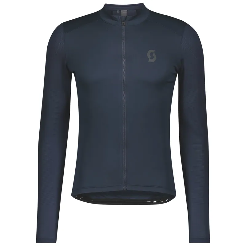 Scott Endurance 10 Men's Long Sleeve Jersey - Midnight Blue/Grey 1 Scott Endurance 10 Men's Long Sleeve Jersey - Midnight Blue/Grey