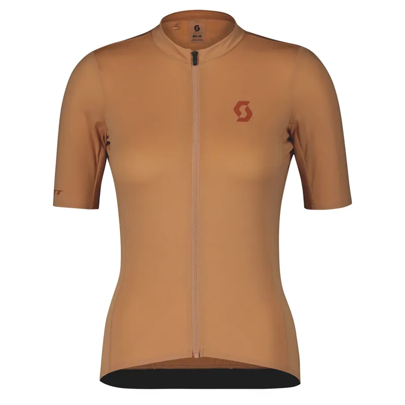 Scott RC Premium Women's Short Sleeve Jersey - Rose Beige/Braze Orange 2 Scott RC Premium Women's Short Sleeve Jersey - Rose Beige/Braze Orange - Image 2