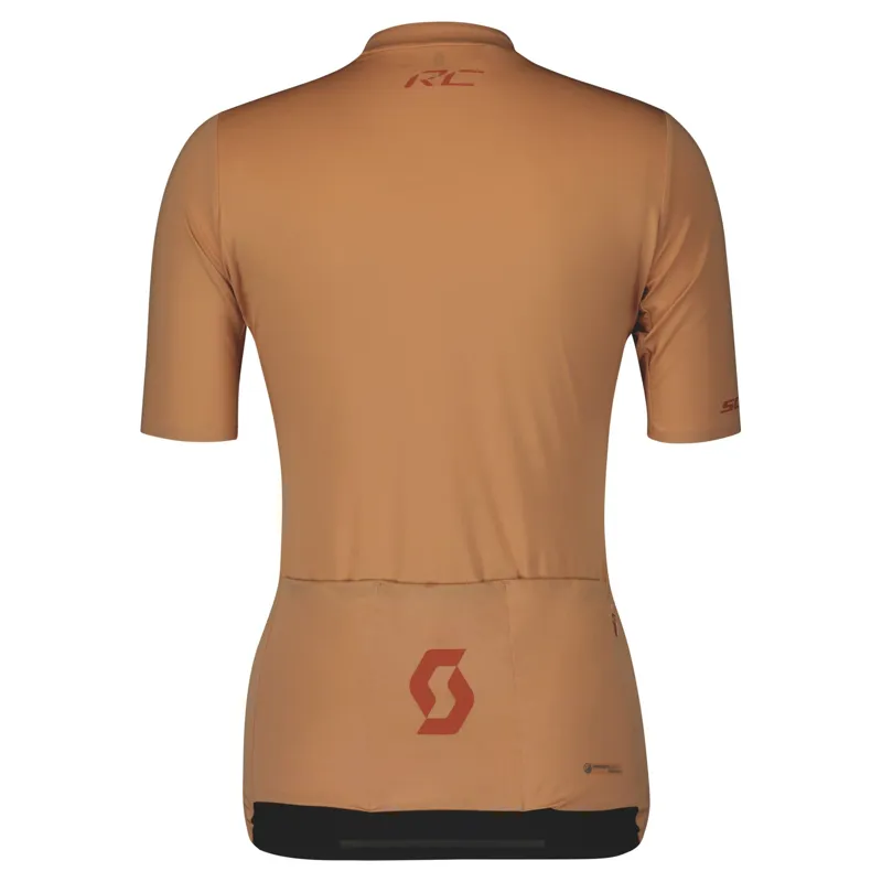 Scott RC Premium Women's Short Sleeve Jersey - Rose Beige/Braze Orange 4 Scott RC Premium Women's Short Sleeve Jersey - Rose Beige/Braze Orange - Image 4