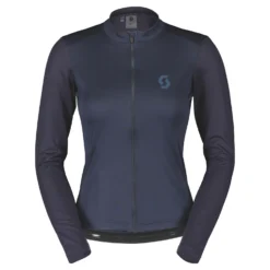 Scott Endurance 10 Women's Long Sleeve Jersey - Moon Blue/Dream Blue