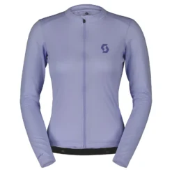 Scott Endurance 10 Women's Long Sleeve Jersey - Dark Blue/Metal Blue