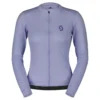 Scott Endurance 10 Women's Long Sleeve Jersey - Dark Purple/Mud Green