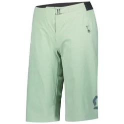 Scott Trail Vertic With Pad Women's Baggy Shorts - Mud Green