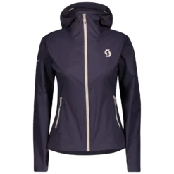 Scott Explorair Light Windbreaker Women's Jacket - Black -Sportfu Bike Gear Shop 280949PUR 1