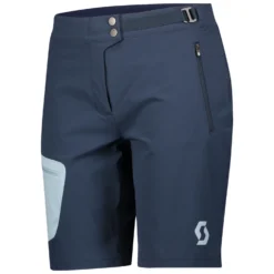 Scott Explorair Light Womens Baggy Shorts - Dark Purple -Sportfu Bike Gear Shop 280960MIDBLUglaceBLU 1 2