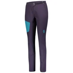 Scott Explorair Light Womens MTB Pants - Dark Purple/Breeze Blue 5 Scott Explorair Light Womens MTB Pants - Dark Purple/Breeze Blue -Sportfu Bike Gear Shop 280962PURbreezeBLU