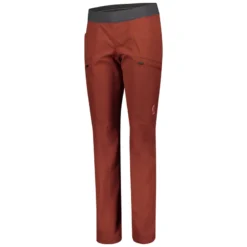 Scott Explorair Tech Womens MTB Pants - Rust Red -Sportfu Bike Gear Shop 280963BRNRED 1