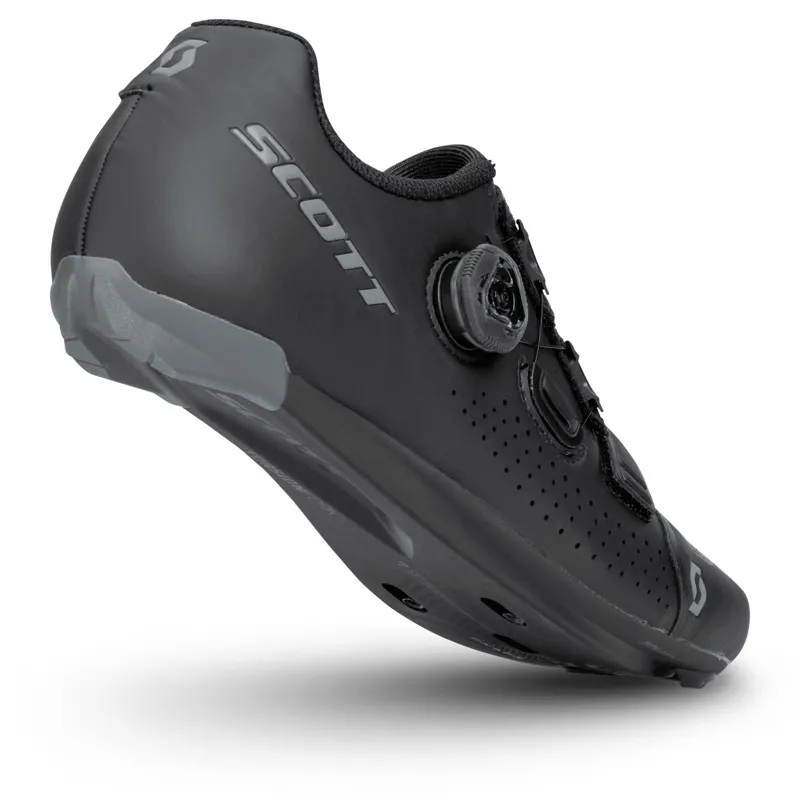 Scott Team BOA Men's Road Shoes - Matt Black/Dark Grey 9 Scott Team BOA Men's Road Shoes - Matt Black/Dark Grey - Image 9
