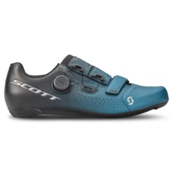 Scott Team BOA Men's Road Shoes - Black Fade/Metallic Blue -Sportfu Bike Gear Shop 2811957565B