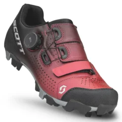 Scott Team BOA Women's MTB Shoes - Black Fade/Metallic Red -Sportfu Bike Gear Shop 2812157566