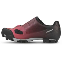 Scott Team BOA Women's MTB Shoes - Black Fade/Metallic Red -Sportfu Bike Gear Shop 2812157566C
