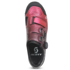 Scott Team BOA Women's MTB Shoes - Black Fade/Metallic Red -Sportfu Bike Gear Shop 2812157566D