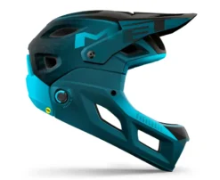 Met Parachute MCR Mips Full Face Helmet - Matt Petrol Blue -Sportfu Bike Gear Shop 28649BLU 2