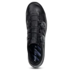 Scott Vertec BOA Men's Road Shoes - Black/Silver -Sportfu Bike Gear Shop 2887971000D 1