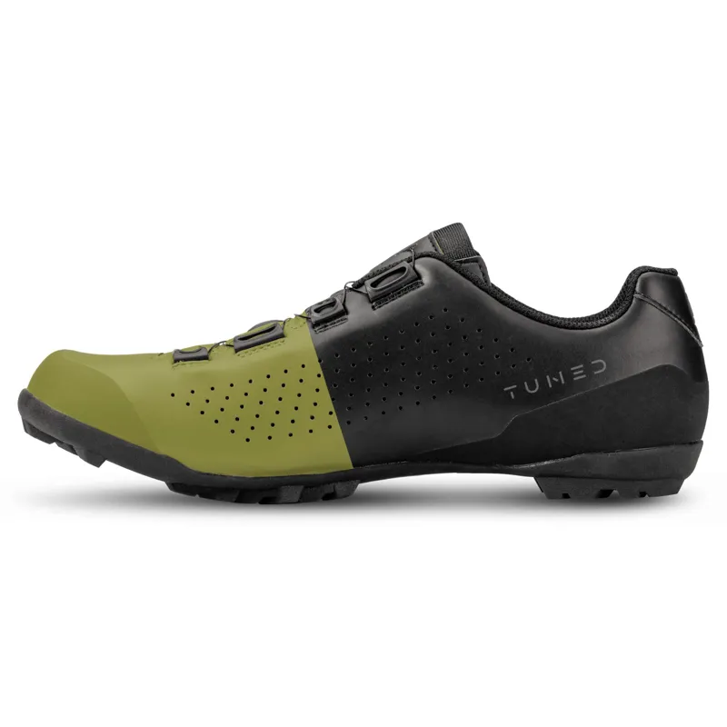 Scott Gravel Tuned Men's Gravel Road Shoes - Matt Black/Savanna Green 6 Scott Gravel Tuned Men's Gravel Road Shoes - Matt Black/Savanna Green - Image 6