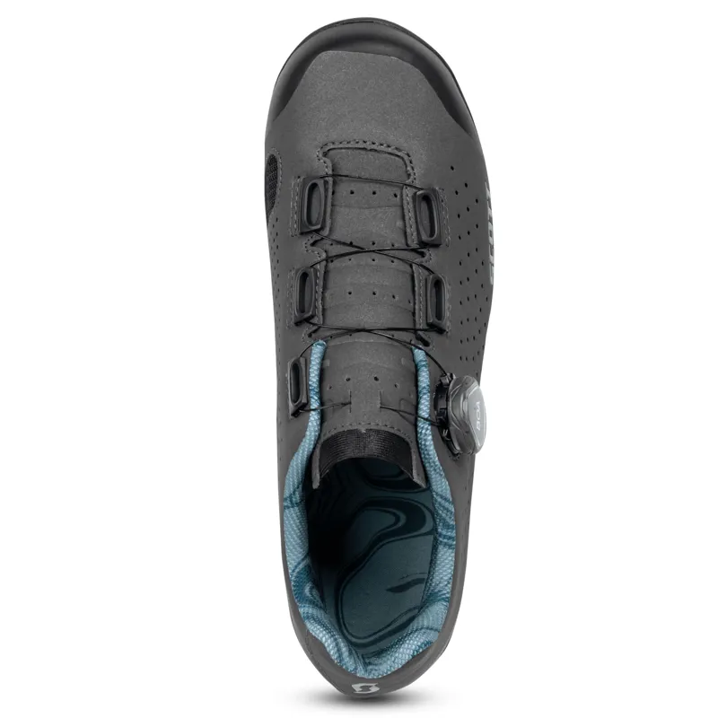 Scott Gravel Pro Women's Gravel Road Shoes - Dark Grey/Light Green 1 Scott Gravel Pro Women's Gravel Road Shoes - Dark Grey/Light Green