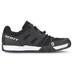 Scott Sport Crus-R Men's Flat MTB Soes - Black/White -Sportfu Bike Gear Shop 2888361007B