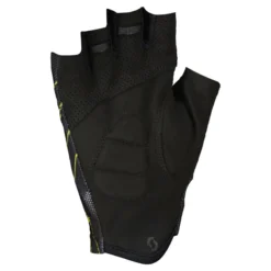 Scott RC Team Short Finger Gloves - Black/Sulphur Yellow -Sportfu Bike Gear Shop 289377BLKsulphurYEL 2