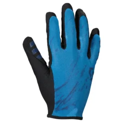 Scott Traction Long Finger Gloves - Midnight Blue/Copper Orange -Sportfu Bike Gear Shop 289383GryBLUMIDBLU 1