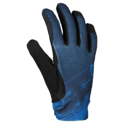 Scott Ridance Long Finger Gloves - Black/Dark Grey -Sportfu Bike Gear Shop 289384MIDBLUGryBLU 1 2