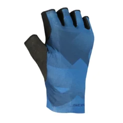 Scott RC Junior Short Finger Gloves - Storm Blue/Midnight Blue -Sportfu Bike Gear Shop 289385GryBLUMIDBLU 1